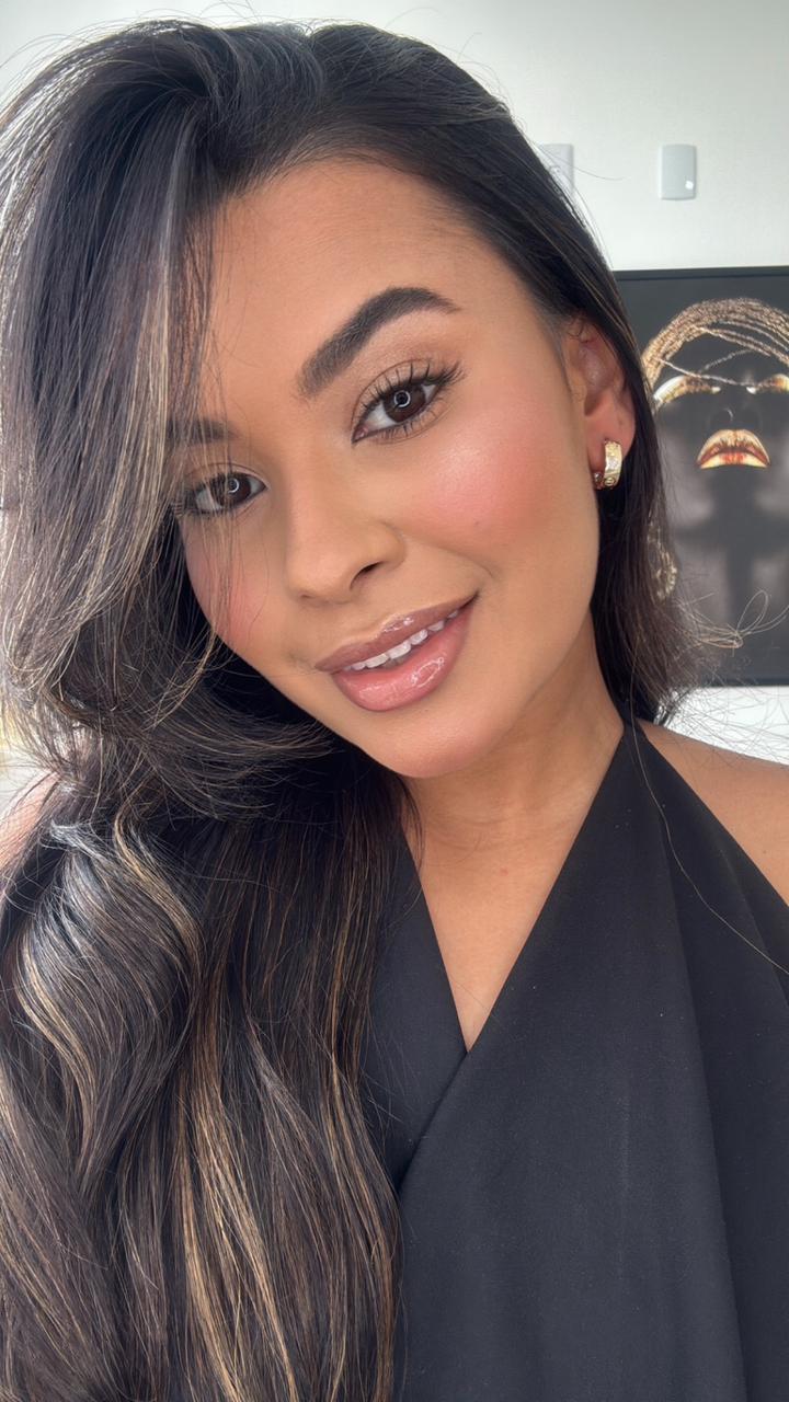 brinco argola dourado minimalista