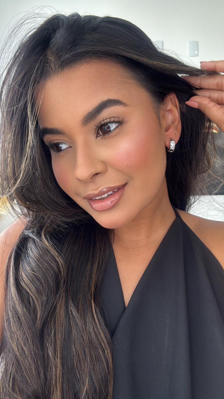 brinco argola prata minimalista