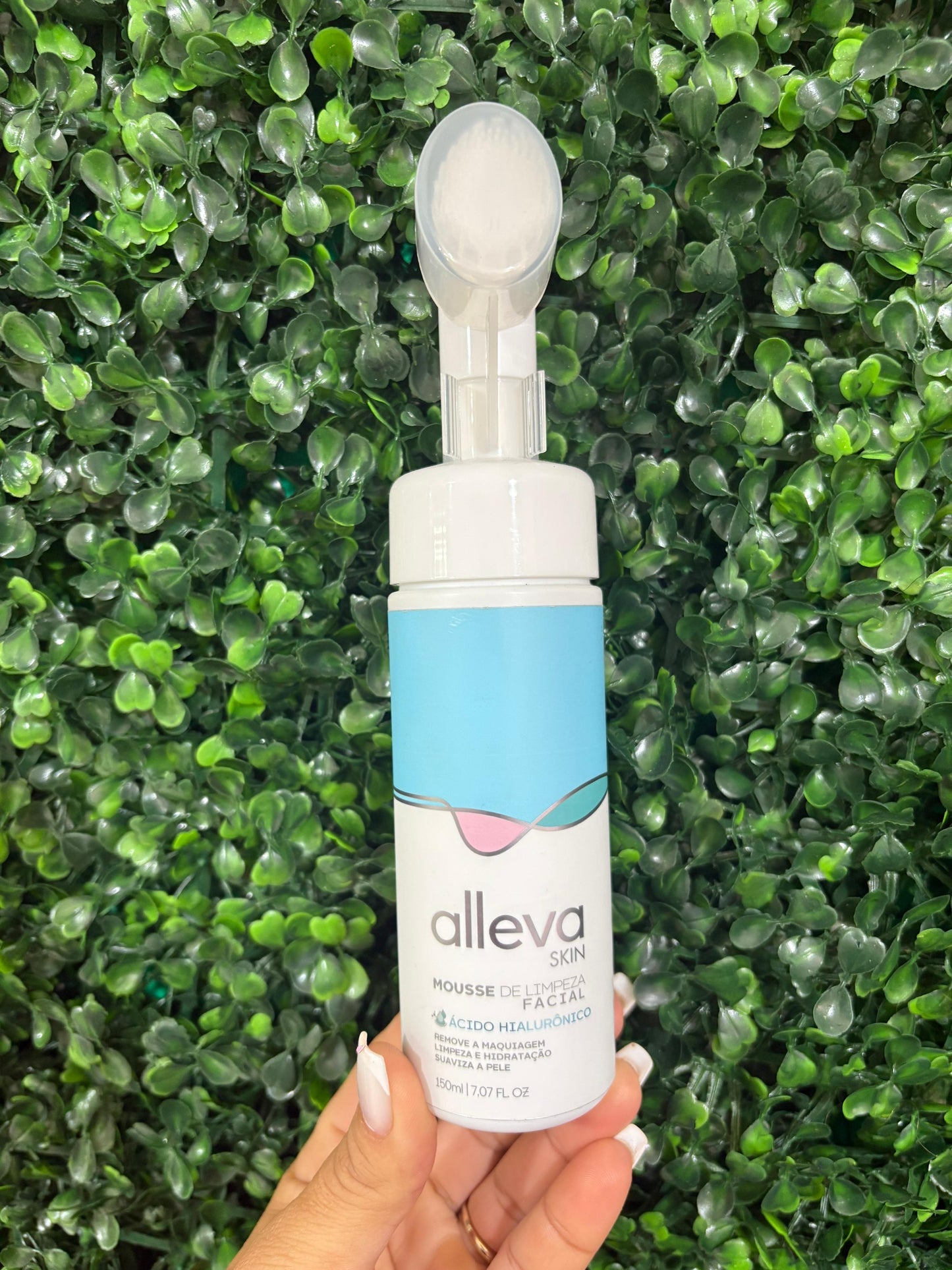Mousse de limpeza facial ALLEVA SKIN