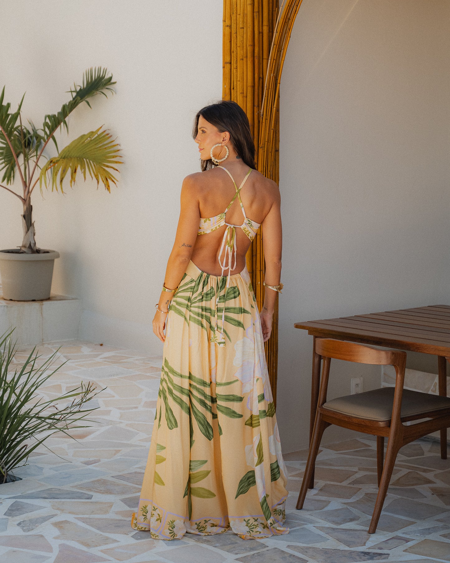 Vestido Ilha Bela Merengue ÚNICO