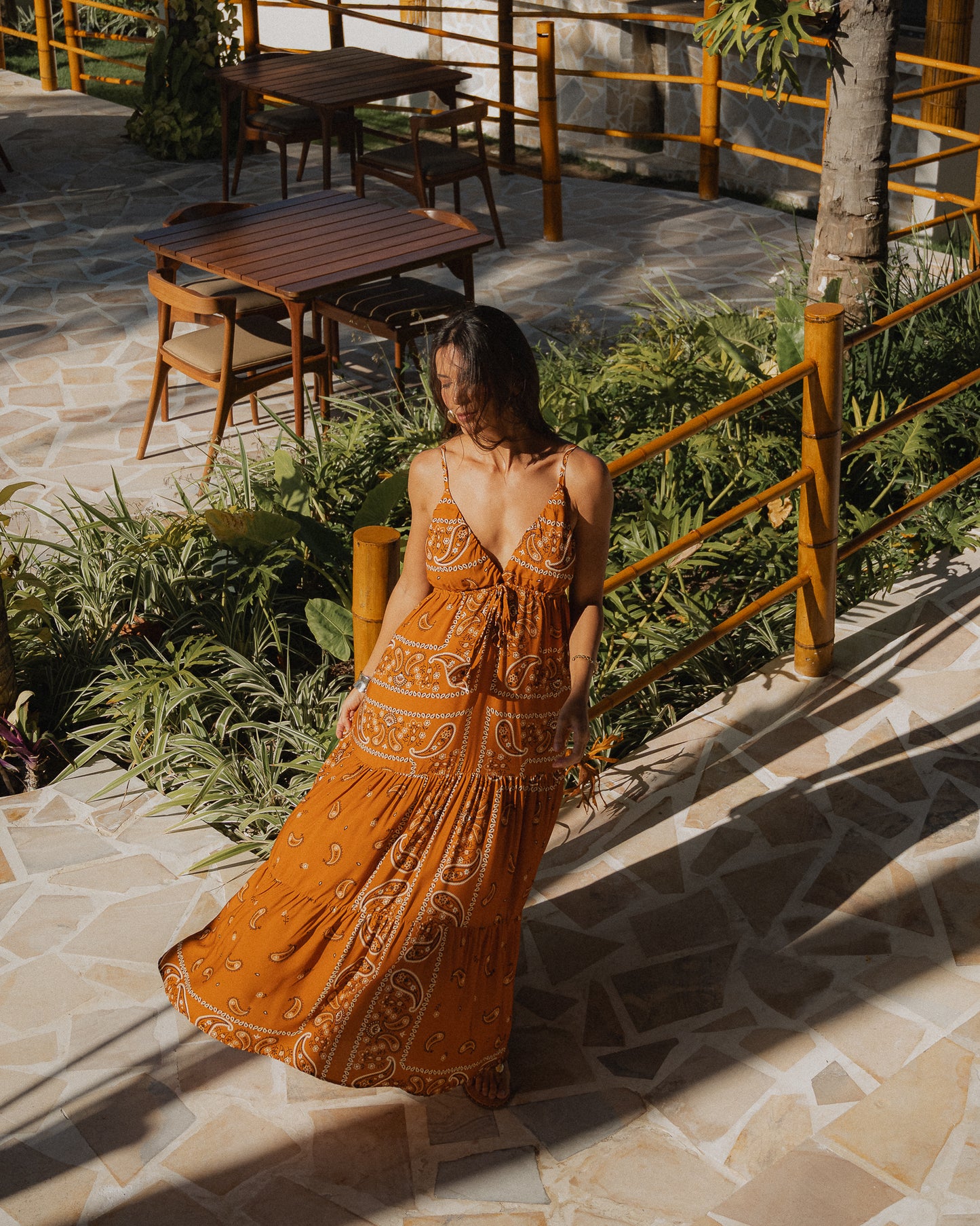 Vestido Maldivas Cropped Bandana ÚNICO