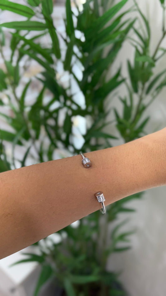bracelete regulável prata