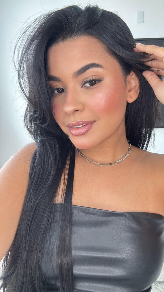 gargantilha choker corrente com elos curtos  cartie prata