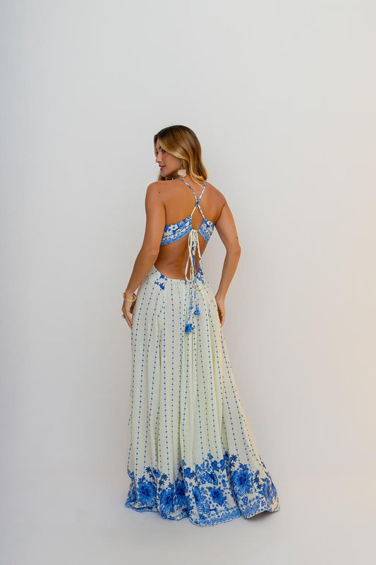 Vestido Ilha Bela Azulli {Viscose} ÚNICO