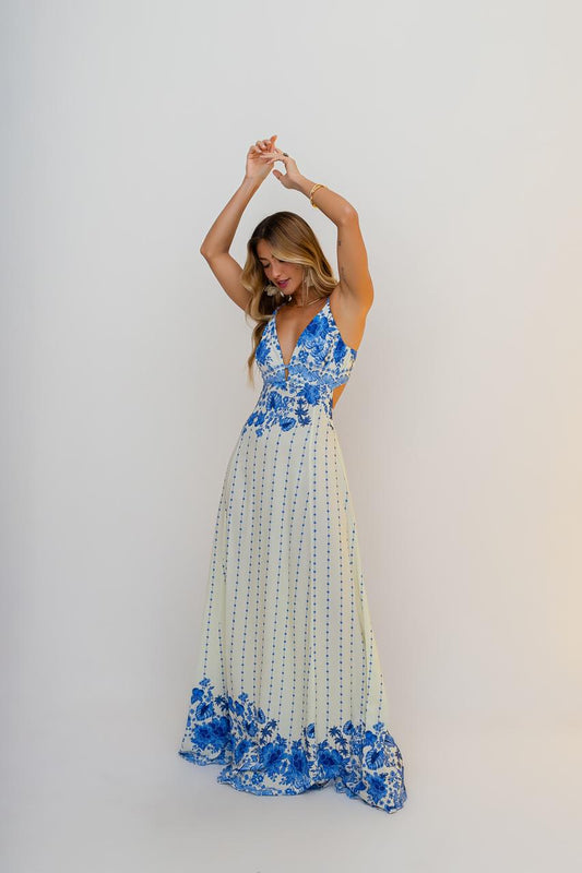 Vestido Ilha Bela Azulli {Viscose} ÚNICO