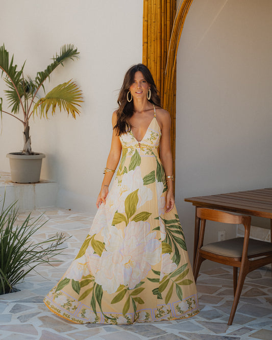 Vestido Ilha Bela Merengue ÚNICO