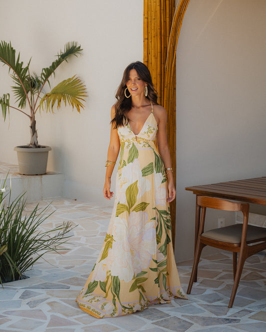 Vestido Ilha Bela Merengue ÚNICO