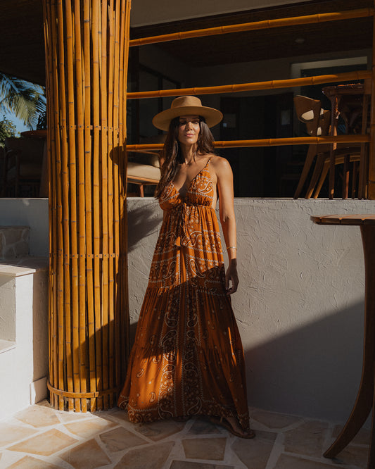 Vestido Maldivas Cropped Bandana ÚNICO