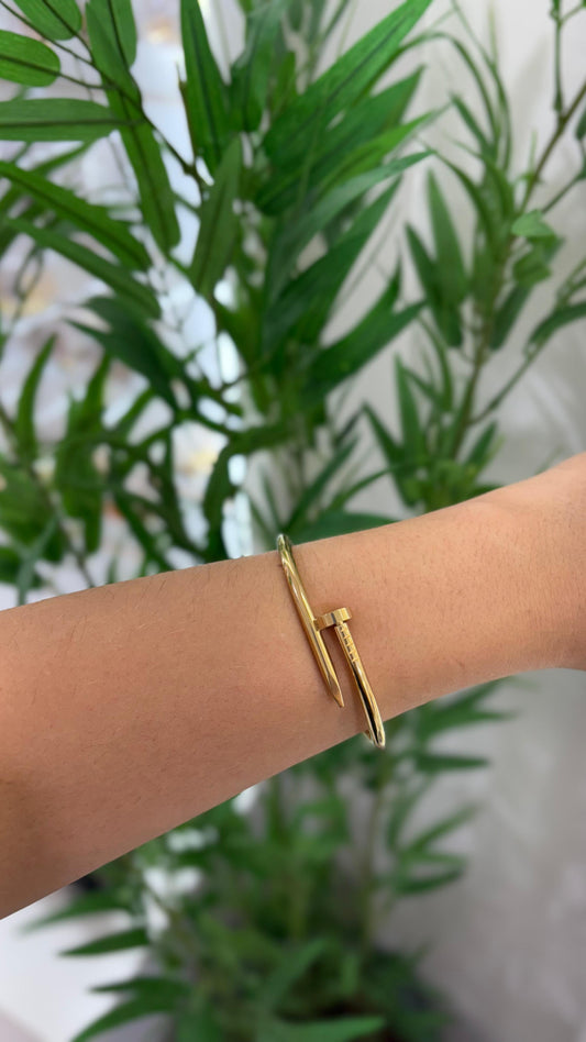 bracelete prego aço