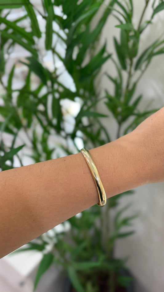 bracelete básico dourado