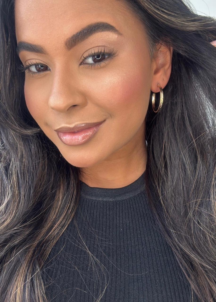 brinco dourado argola