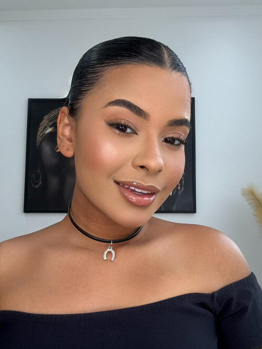 choker estilo vaqueijada pingente prata