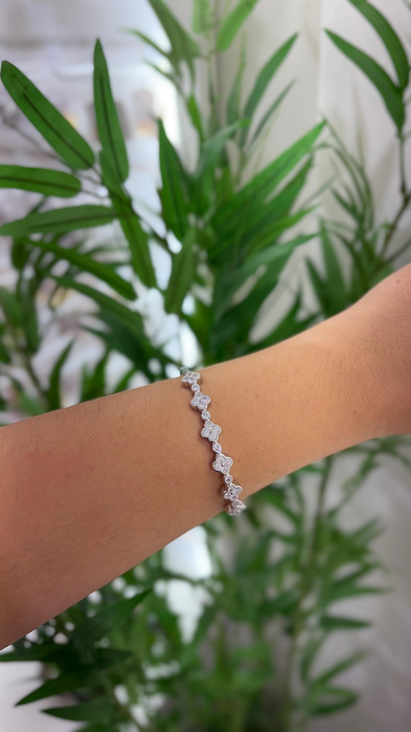 bracelete trevo inspiração